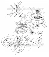 ENGINE MOUNTING 500 AND 500 CLASSIC UPDATED 10/88 (4915411541021A)