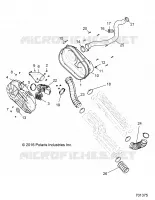 DRIVE TRAIN, CLUTCH COVER AND DUCTING