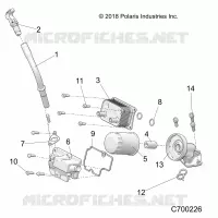ENGINE, DIPSTICK & OIL FILTER