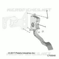 THROTTLE PEDAL
