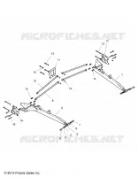 REAR SUSPENSION CONTROL ARMS