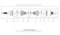 DRIVE TRAIN, REAR DRIVE SHAFT