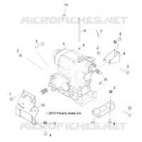 DRIVE TRAIN, MAIN GEARCASE MOUNTING