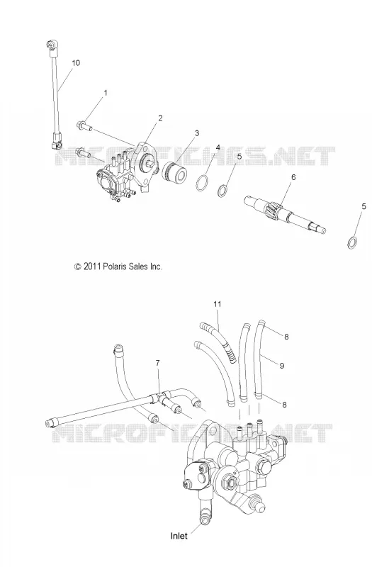 OIL PUMP AND LINES