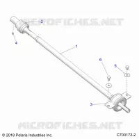 DRIVE TRAIN, REAR PROP SHAFT
