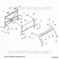 CHASSIS, CAB FRAME