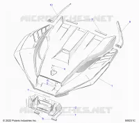 HOOD, VENTED