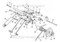 REAR TORQUE ARM TRAIL 0972761 AND EUROPEAN TRAIL E972761 (4938313831C008)