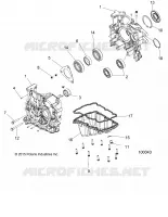 CRANKCASE -A16SET57C1/C7/SES57C1/C2/SBT57C1 