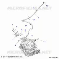 DRIVE TRAIN, MAIN GEARCASE MOUNTING