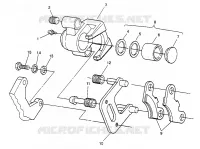 FRONT BRAKE 6X6 400L