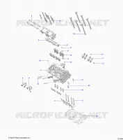 ENGINE, CYLINDER HEAD, CAM AND VALVES