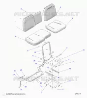 SEAT ASM. AND SLIDER