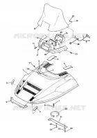 HOOD ASSEMBLY  INDY LITE GT (4921342134005A)