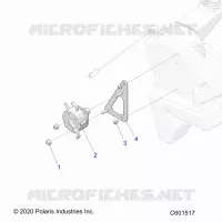 FUEL SYSTEM, FUEL PUMP MOUNTING