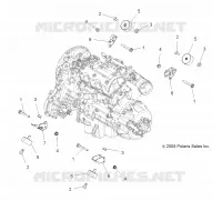 ENGINE, MOUNTING