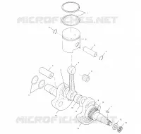CRANKSHAFT AND PISTON