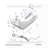 FUEL SYSTEM, FUEL TANK ASM.