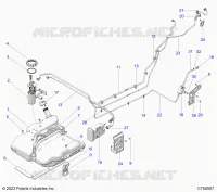 FUEL SYSTEM, EVAP FUEL TANK ASM.