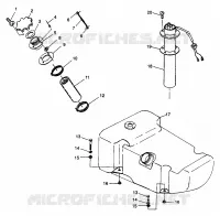 FUEL TANK SL 900 B974091 AND SL 1050 B974090 (4940974097A010)