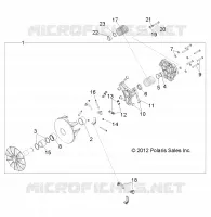 DRIVE TRAIN, PRIMARY CLUTCH