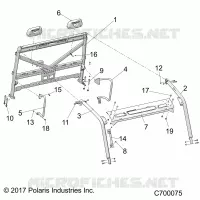CHASSIS, CAB FRAME