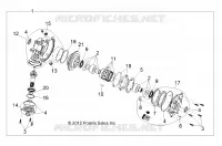 DRIVE TRAIN, FRONT GEARCASE INTERNALS