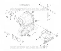 DRIVE TRAIN, MAIN GEARCASE MOUNTING