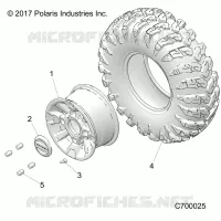 OPT, RG,MACHINED BLACK. ALUMINUM FRONT WHEELS