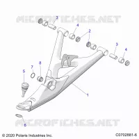 FRONT SUSPENSION CONTROL ARMS LOWER
