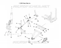 FRONT WISHBONES AND STEERING TIE RODS