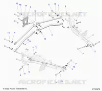 REAR SUSPENSION TRAILING ARMS MOUNTING