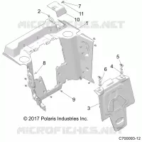 REAR BODYWORK CLOSEOFF