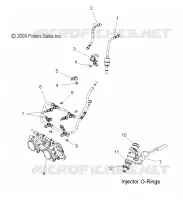 FUEL SYSTEM, RAIL, LINES AND THROTTLE  BODY