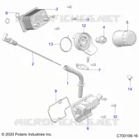 ENGINE, DIPSTICK & OIL FILTER