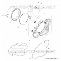 ENGINE, CLUTCH COVER