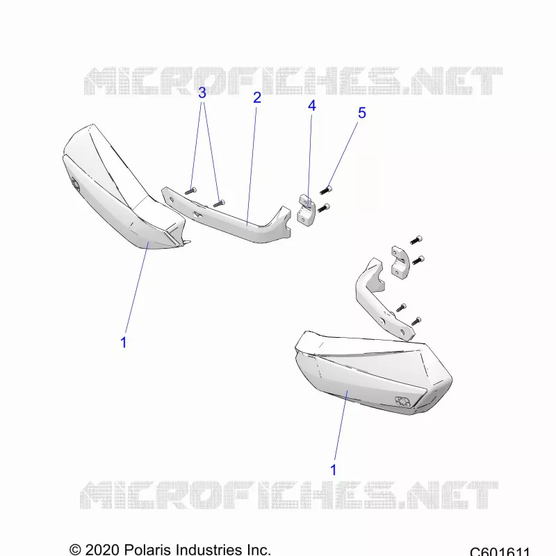 STEERING, HAND GUARDS