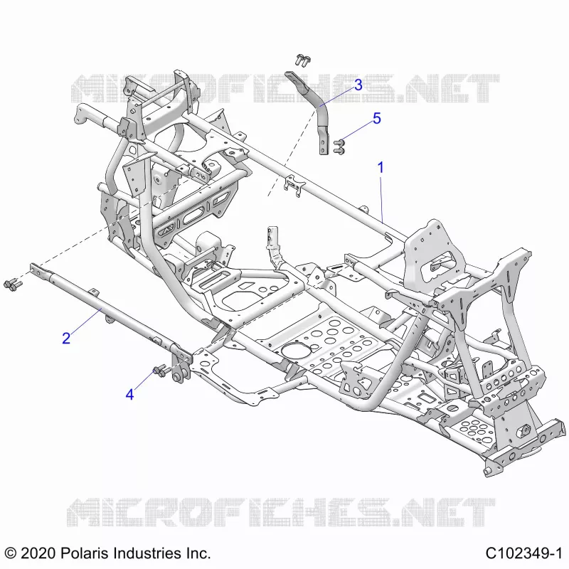 CHASSIS, MAIN FRAME