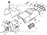 SEAT   GAS TANK 440 XCR SP 0961760 (4931583158A007)