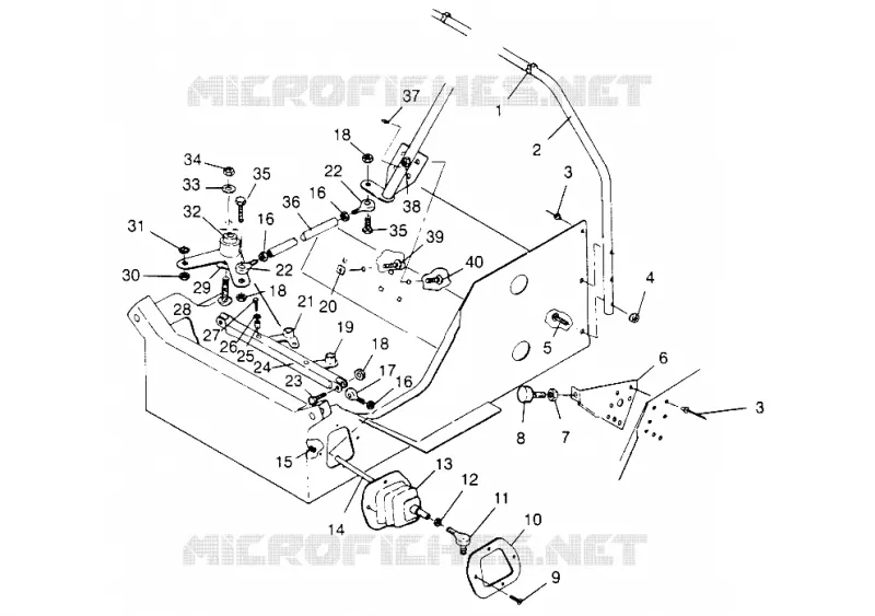 STEERING 440 XCR 0961660 (4932113211B005)
