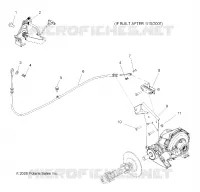 PARKING BRAKE (IF BUILT AFTER 1/15/07)