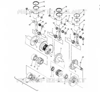 PISTON AND CRANKSHAFT 650 (4914131413030A)