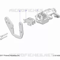 BRAKES, REAR CALIPER