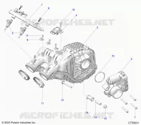 ENGINE, AIR INTAKE MANIFOLD