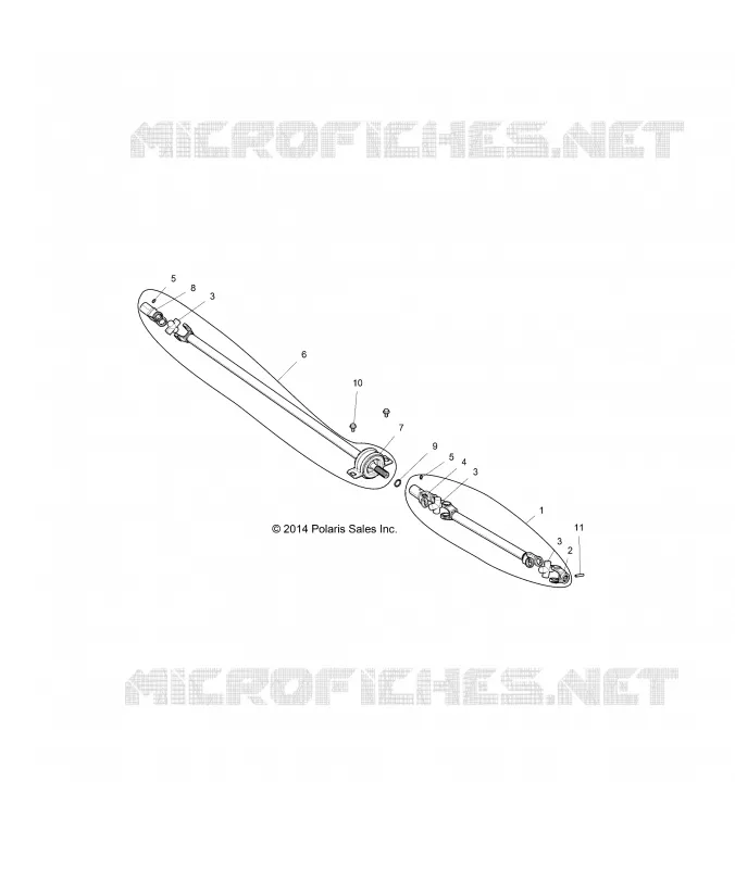 DRIVE TRAIN, FRONT PROP SHAFT