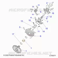 DRIVE TRAIN, PRIMARY CLUTCH