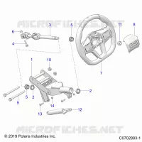STEERING, UPPER, STANDARD
