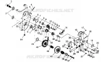 CHAINCASE ASSEMBLY XLT TOURING 0952857 AND  EUROPEAN XLT TOURING E952857 (4929172917B009)