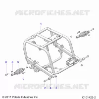 REAR SUSPENSION SWING ARM