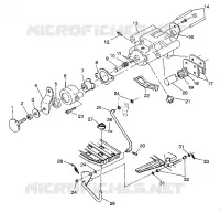 REAR BRAKE/FOOT PEDAL ASSEMBLY 4X4 350L W938139 (4924052405028A)